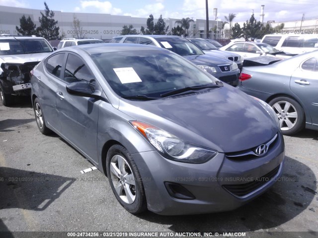 5NPDH4AE0DH332878 - 2013 HYUNDAI ELANTRA GLS/LIMITED GRAY photo 1