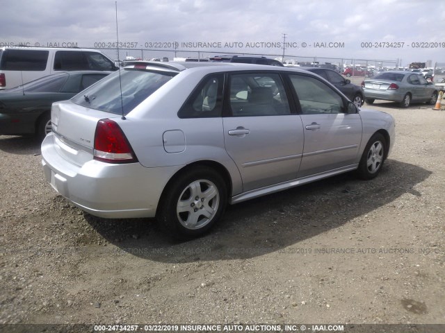 1G1ZU64815F159654 - 2005 CHEVROLET MALIBU MAXX LT SILVER photo 4