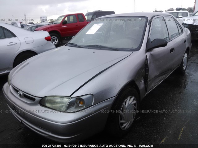 1NXBR12E4WZ129966 - 1998 TOYOTA COROLLA VE/CE/LE GOLD photo 2