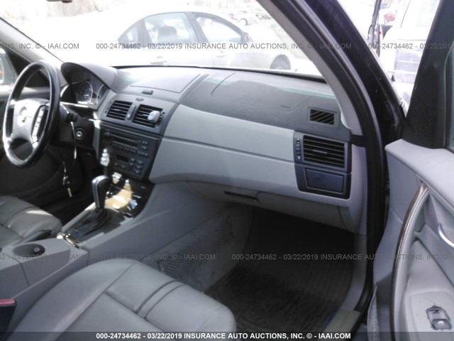 WBXPA93406WG75387 - 2006 BMW X3 3.0I BLACK photo 5