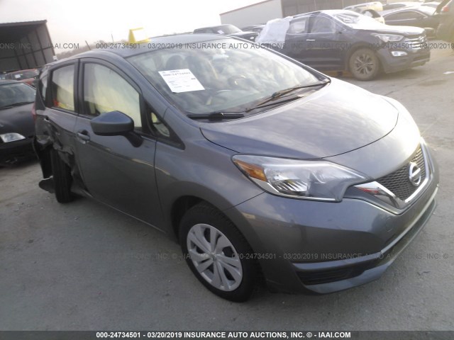 3N1CE2CP1HL358454 - 2017 NISSAN VERSA NOTE S/S PLUS/SV/SL/SR GRAY photo 1