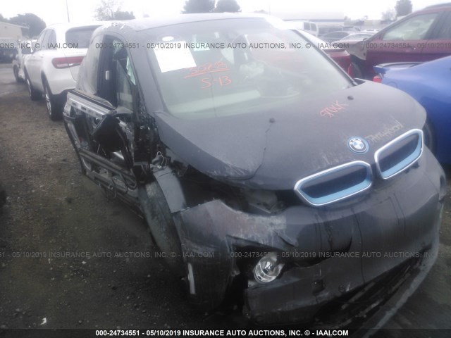 WBY1Z4C57FV500353 - 2015 BMW I3 REX BLACK photo 1