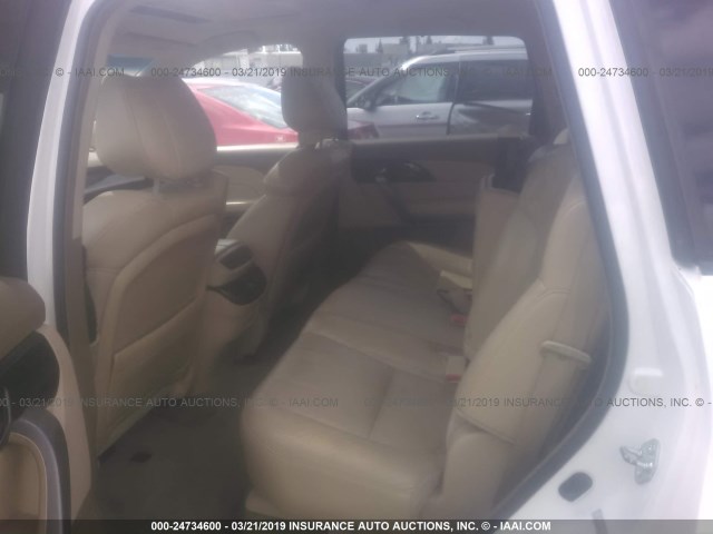 2HNYD28418H529209 - 2008 ACURA MDX TECHNOLOGY 白色 照片 8