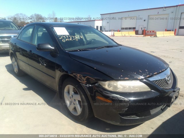 1YVFP80C335M18892 - 2003 MAZDA 6 I BLACK photo 1