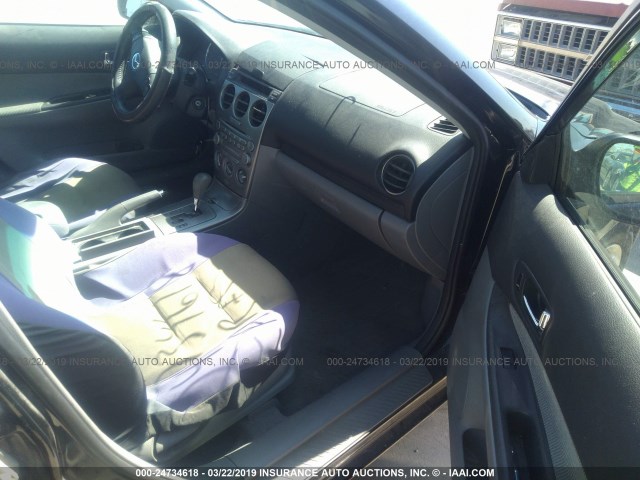 1YVFP80C335M18892 - 2003 MAZDA 6 I BLACK photo 5