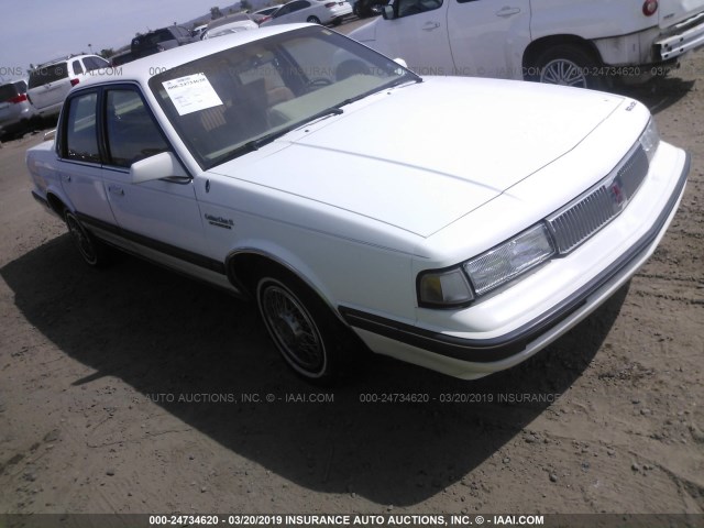 2G3AM51N5K2444735 - 1989 OLDSMOBILE CUTLASS CIERA SL WHITE photo 1