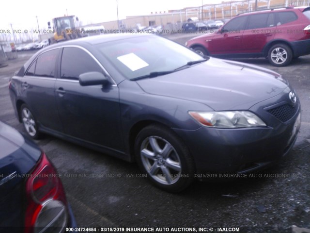 4T1BE46K28U212280 - 2008 TOYOTA CAMRY CE/LE/XLE/SE GRAY photo 1