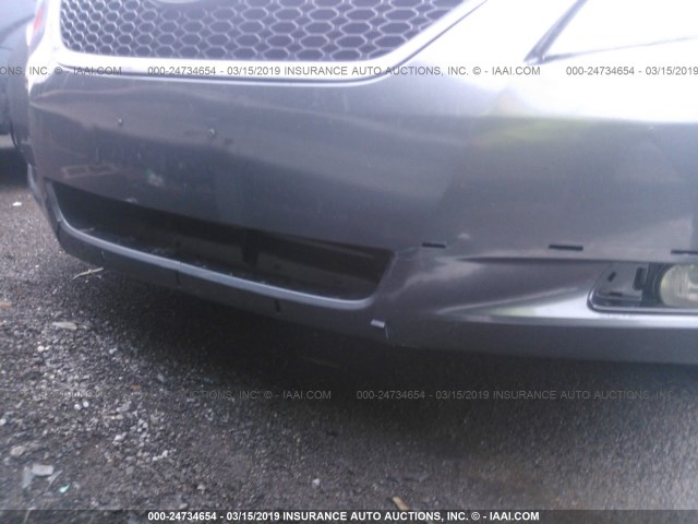 4T1BE46K28U212280 - 2008 TOYOTA CAMRY CE/LE/XLE/SE GRAY photo 6