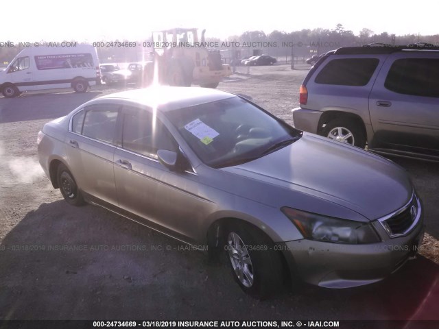 JHMCP26408C022474 - 2008 HONDA ACCORD LXP GOLD photo 1