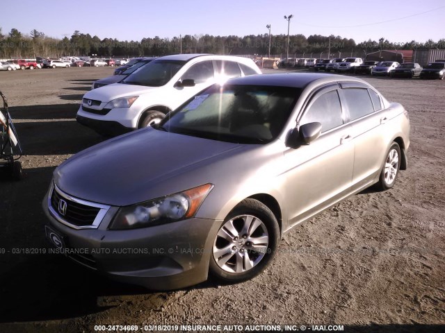 JHMCP26408C022474 - 2008 HONDA ACCORD LXP GOLD photo 2