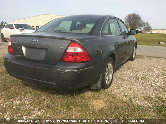 1FAFP24186G163652 - 2006 FORD FIVE HUNDRED SEL GRAY photo 4