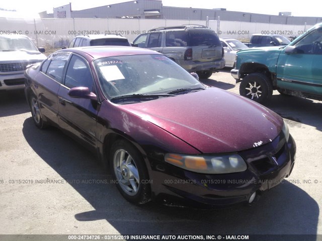 1G2HY54K214219030 - 2001 PONTIAC BONNEVILLE SLE MAROON photo 1