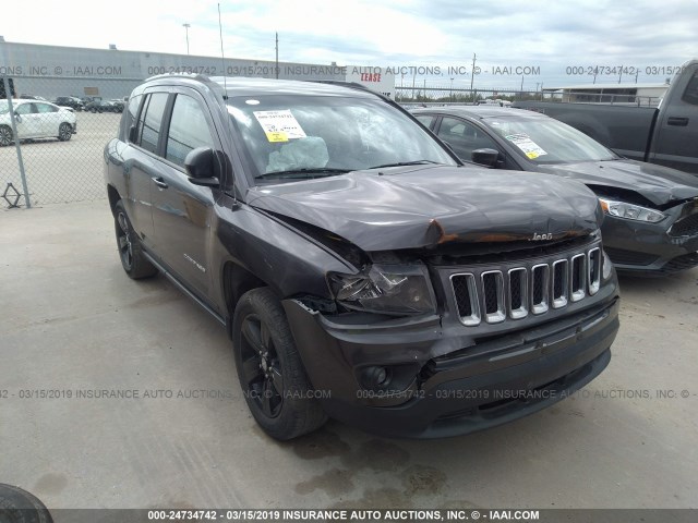 1C4NJDBB9GD521214 - 2016 JEEP COMPASS SPORT GRAY photo 1