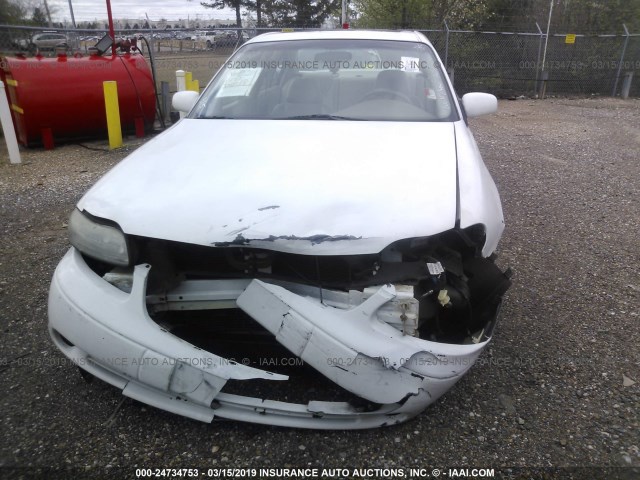 1G1NE52J83M552040 - 2003 CHEVROLET MALIBU LS WHITE photo 6