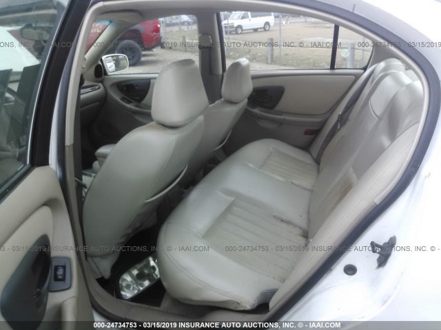 1G1NE52J83M552040 - 2003 CHEVROLET MALIBU LS WHITE photo 8