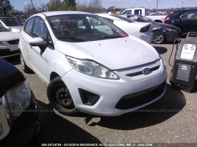 3FADP4TJ2DM215249 - 2013 FORD FIESTA S WHITE photo 1