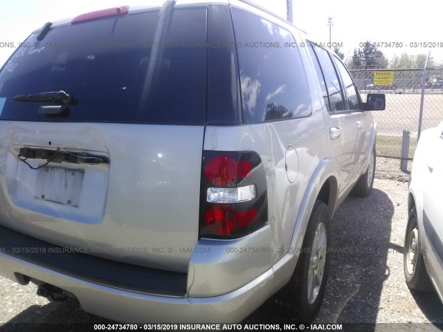 1FMEU63E98UB01333 - 2008 FORD EXPLORER XLT GRAY photo 6