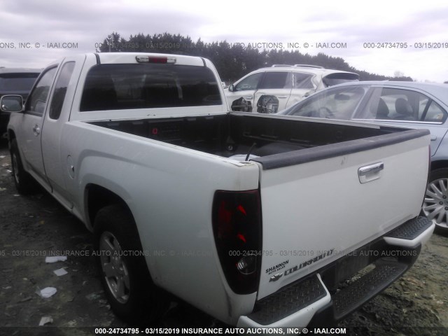 1GCESCFE7C8167658 - 2012 CHEVROLET COLORADO LT WHITE photo 3