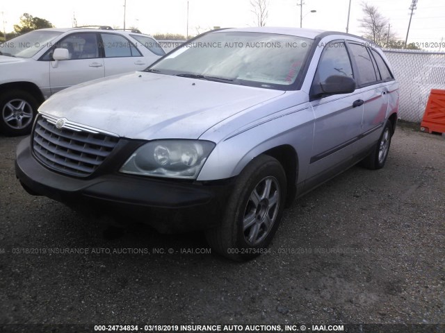 2C8GF48405R328817 - 2005 CHRYSLER PACIFICA GRAY photo 2