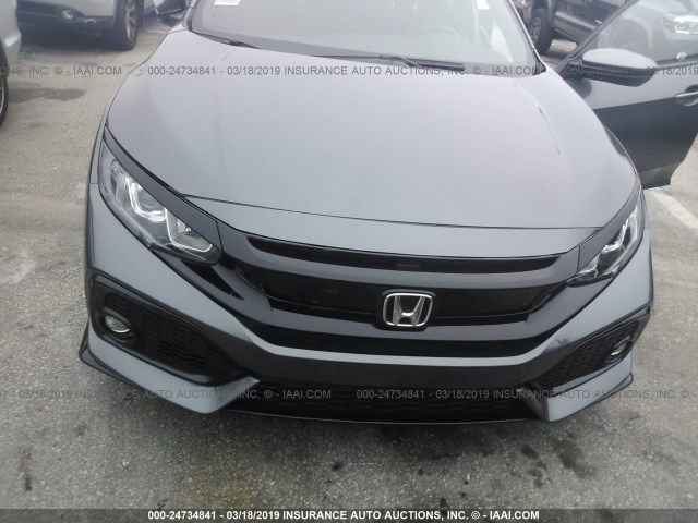 SHHFK7H4XHU209634 - 2017 HONDA CIVIC SPORT GRAY photo 6