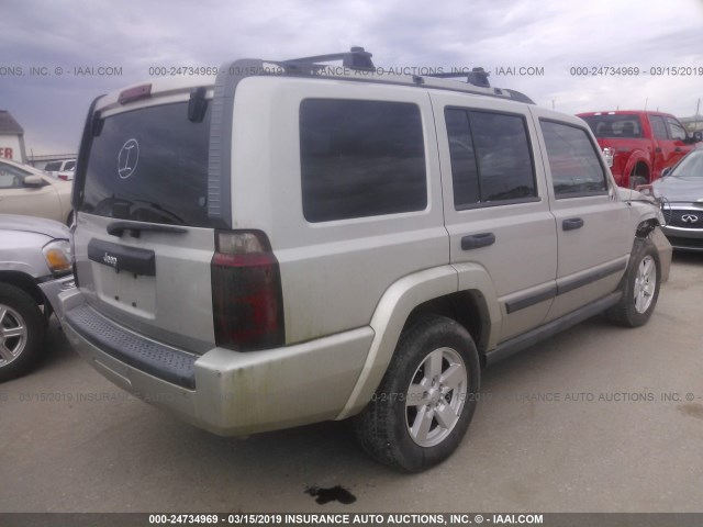 1J8HH48N06C335066 - 2006 JEEP COMMANDER ნაცრისფერი ფოტო 4