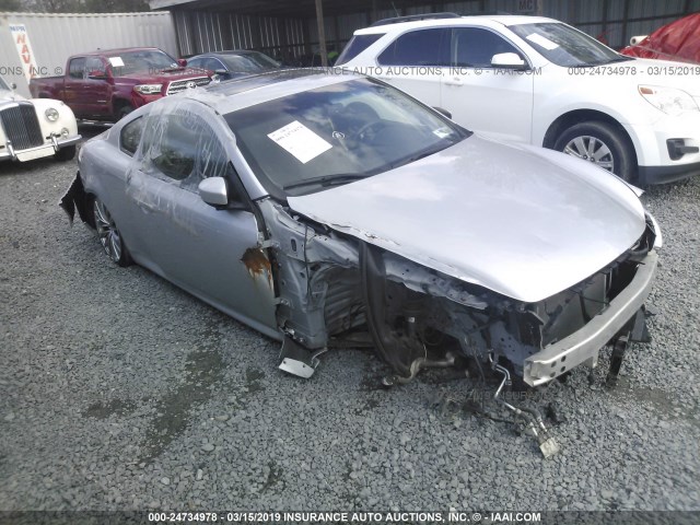 JN1CV6EL8EM131720 - 2014 INFINITI Q60 JOURNEY/IPL SILVER photo 1