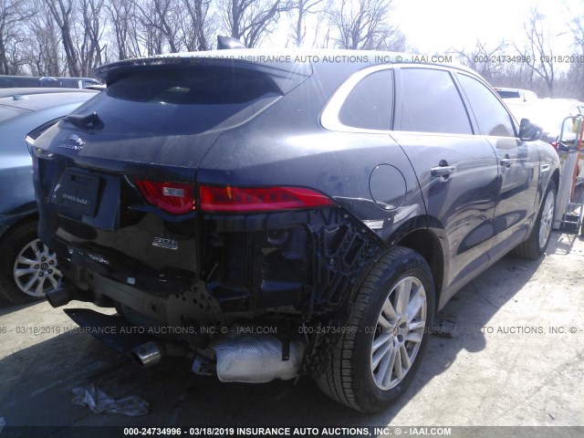 SADCK2GX2KA390834 - 2019 JAGUAR F-PACE PRESTIGE BLACK photo 4