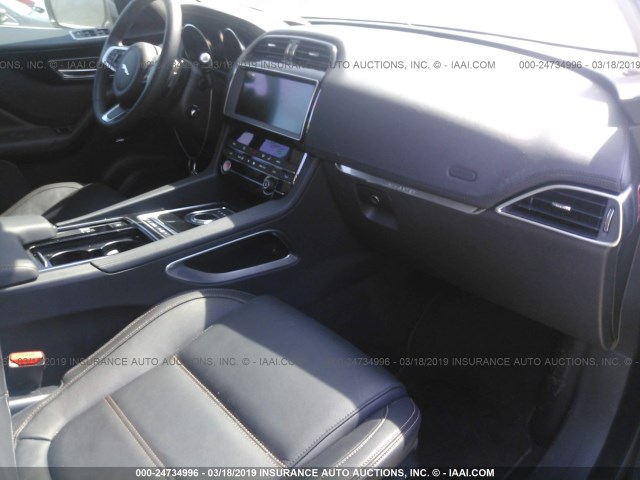 SADCK2GX2KA390834 - 2019 JAGUAR F-PACE PRESTIGE BLACK photo 5