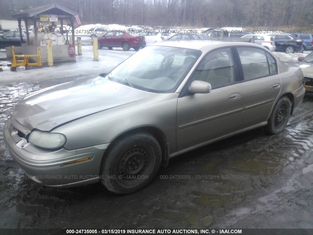 1G3NB52J5X6300675 - 1999 OLDSMOBILE CUTLASS GL TAN photo 2