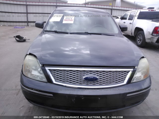 1FAHP27167G132261 - 2007 FORD FIVE HUNDRED SEL GRAY photo 6