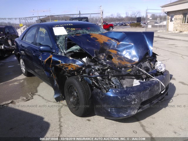 4T1BE32K96U130656 - 2006 TOYOTA CAMRY LE/XLE/SE BLUE photo 1