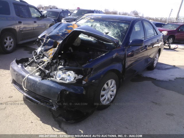 4T1BE32K96U130656 - 2006 TOYOTA CAMRY LE/XLE/SE BLUE photo 2