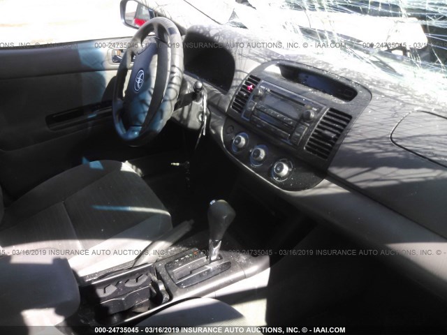 4T1BE32K96U130656 - 2006 TOYOTA CAMRY LE/XLE/SE BLUE photo 5