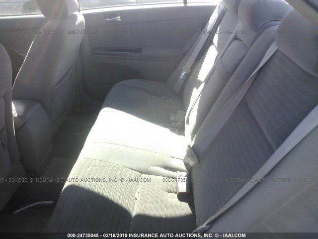 4T1BE32K96U130656 - 2006 TOYOTA CAMRY LE/XLE/SE BLUE photo 8