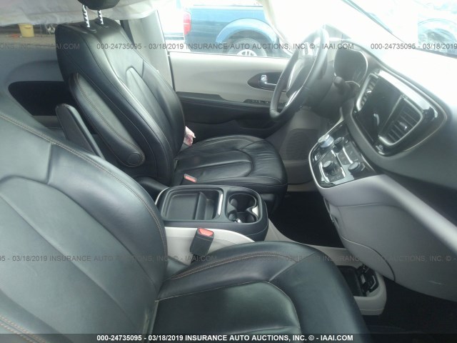 2C4RC1BG2HR831287 - 2017 CHRYSLER PACIFICA TOURING L Արծաթագույն լուսանկար 5