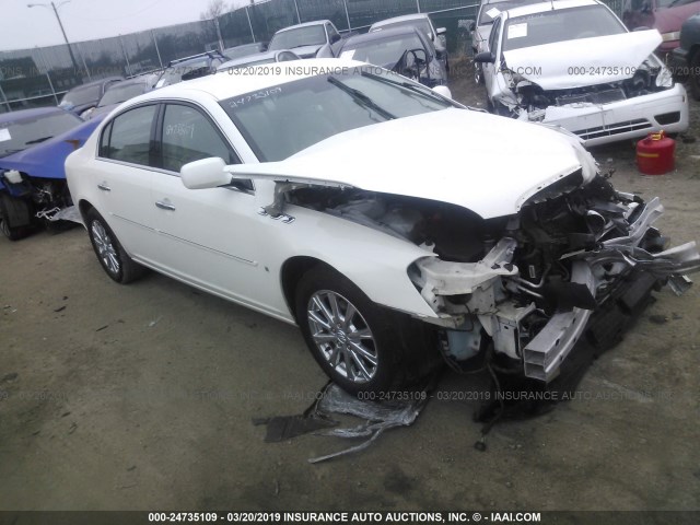 1G4HD57159U149489 - 2009 BUICK LUCERNE CXL WHITE photo 1