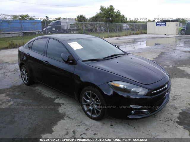 1C3CDFBA5DD333310 - 2013 DODGE DART SXT BLACK photo 1