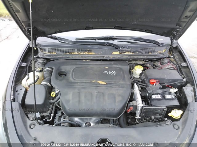 1C3CDFBA5DD333310 - 2013 DODGE DART SXT BLACK photo 10