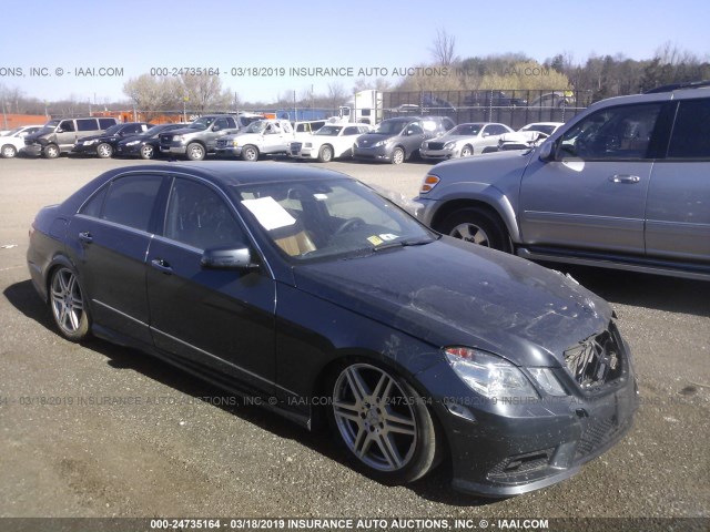 WDDHF7CB9AA031269 - 2010 MERCEDES-BENZ E 550 BLACK photo 1