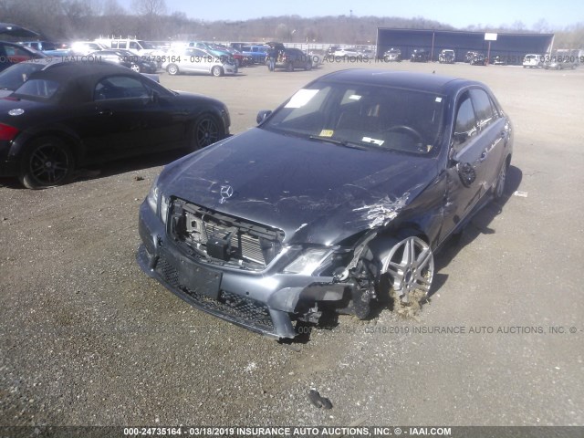 WDDHF7CB9AA031269 - 2010 MERCEDES-BENZ E 550 BLACK photo 6