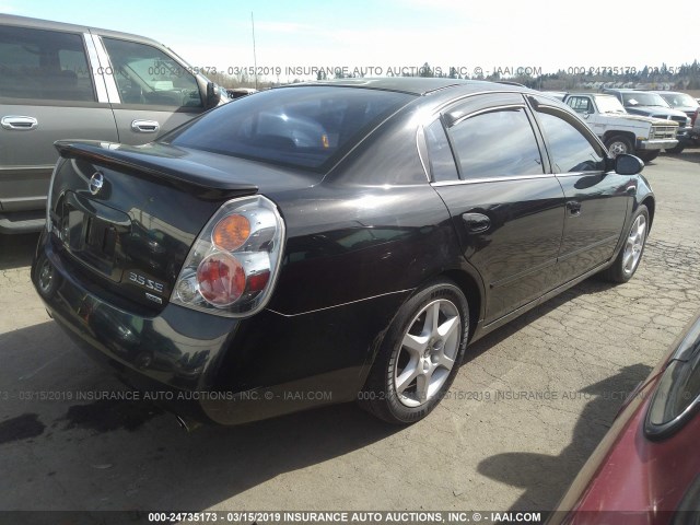 1N4BL11E52C138060 - 2002 NISSAN ALTIMA SE BLACK photo 4