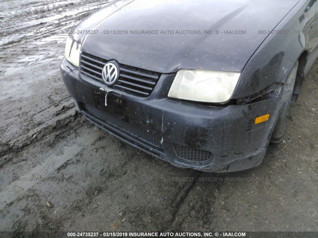 3VWTG69M32M034576 - 2002 VOLKSWAGEN JETTA GLX BLACK photo 6