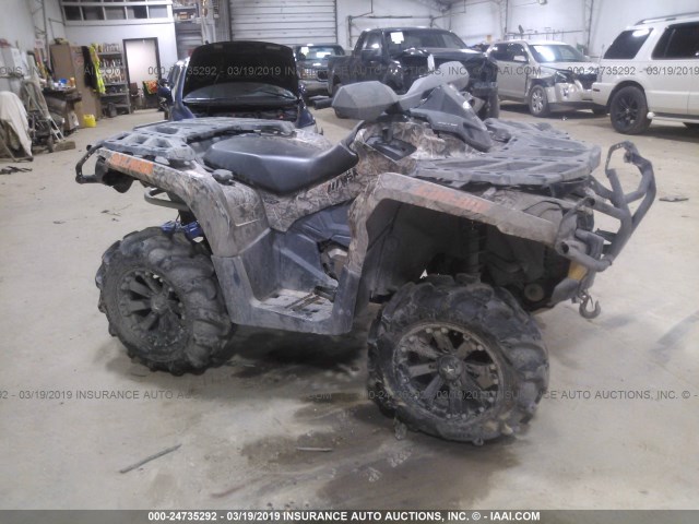 3JBLKPP1XDJ000223 - 2013 CAN-AM OUTLANDER 1000 XT BROWN photo 1