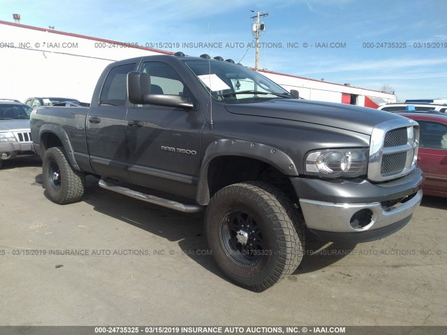 3D7LU38C73G773300 - 2003 DODGE RAM 3500 ST/SLT GRAY photo 1