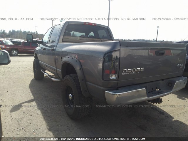 3D7LU38C73G773300 - 2003 DODGE RAM 3500 ST/SLT GRAY photo 3