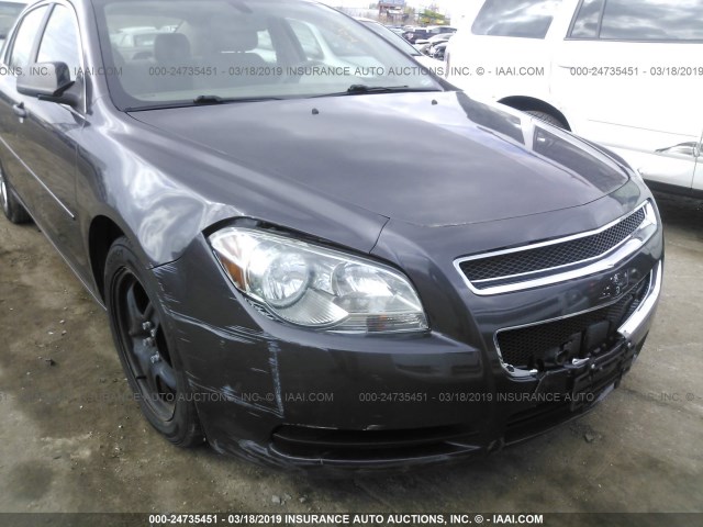1G1ZB5E1XBF208363 - 2011 CHEVROLET MALIBU LS 灰色 照片 6
