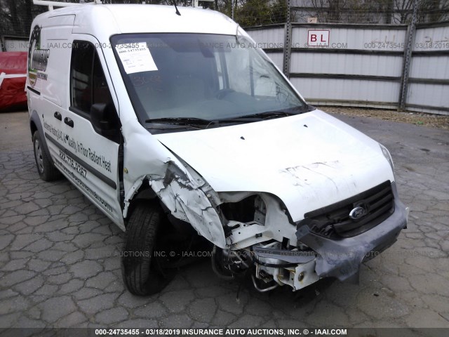 NM0LS7AN9CT120423 - 2012 FORD TRANSIT CONNECT XL WHITE photo 6