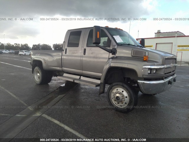 1GBE4E32X6F413445 - 2006 CHEVROLET C4500 C4E042 GRAY photo 1