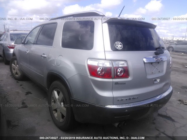 1GKER23748J257043 - 2008 GMC ACADIA SLT-1 GRAY photo 3