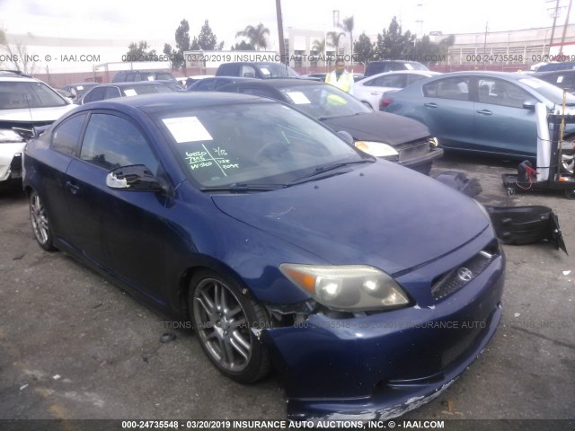 JTKDE177460065897 - 2006 TOYOTA SCION TC Dark Blue photo 1